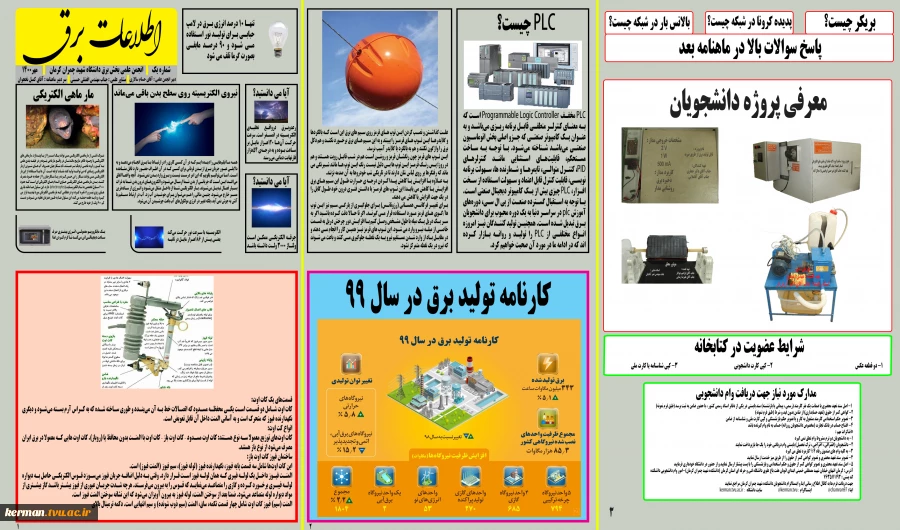 ماهنامه اطلاعات برق - شماره 1