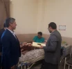 دیدار صمیمانه مسئولان دانشگاه فنی و حرفه‌ای استان کرمان با جانبازان آسایشگاه شرکت سنگ آهن گوهر زمین کرمان 2