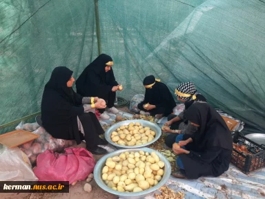 برپایی موکب خدمات رسانی آموزشکده فنی و حرفه ای پسران و دختران بم در چهارمین سالگرد شهادت سردار سپهبد شهید حاج قاسم سلیمانی