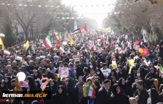 حماسه حضور  دانشگاهیان دانشگاه ملی مهارت واحد استان کرمان در راهپیمایی یوم الله ۲۲ بهمن ۱۴۰۳