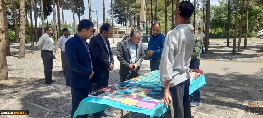 برپایی بازارچه فرهنگی و هنری در دانشکده شهید چمران کرمان به مناسبت دهه کرامت 6