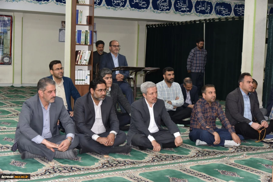 اولین سالگرد شهادت آیت‌الله سیدابراهیم رئیسی و شهدای خدمت در سازمان مرکزی دانشگاه برگزار شد 2