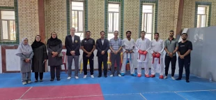 بازدید رئیس دانشگاه ملی مهارت واحد استان کرمان از روند برگزاری مسابقات دانشجویی( قهرمانی منطقه  ۳ کشور، انتخابی المپیاد قهرمانی دانشگاه ملی مهارت ) 2