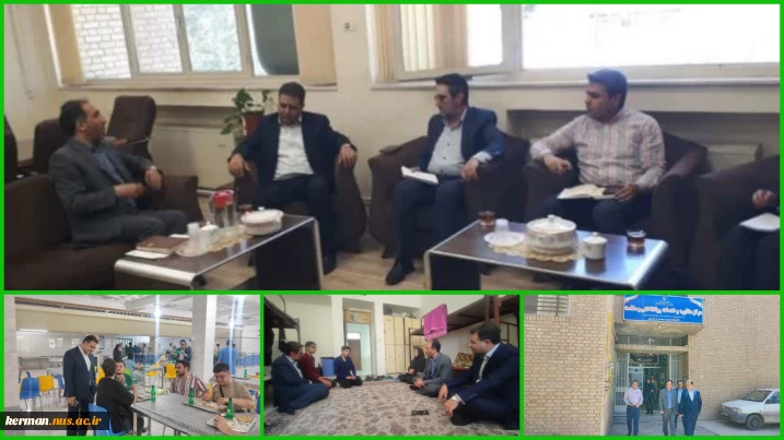 در راستای بررسی میدانی وضعیت مراکز آموزشی و تقویت تعامل میان نهادهای اجرایی و دانشگاه‌های مهارتی صورت گرفت:
بازدید مدیرکل سیاسی استانداری کرمان از امکانات رفاهی دانشگاه ملی مهارت واحد استان کرمان